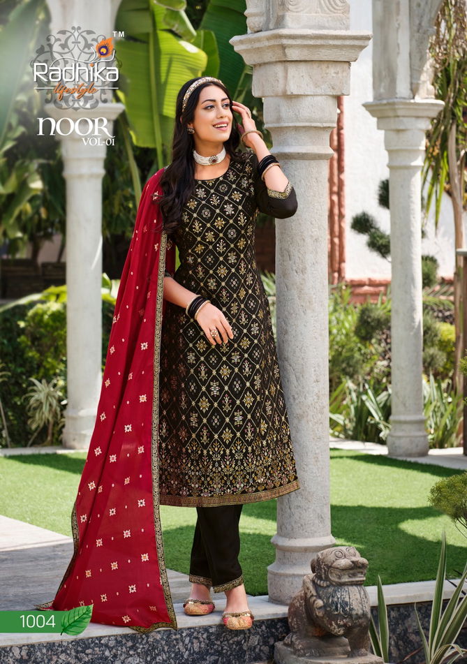 Noor Vol 1 By Radhika Readymade Salwar Suit Catalog